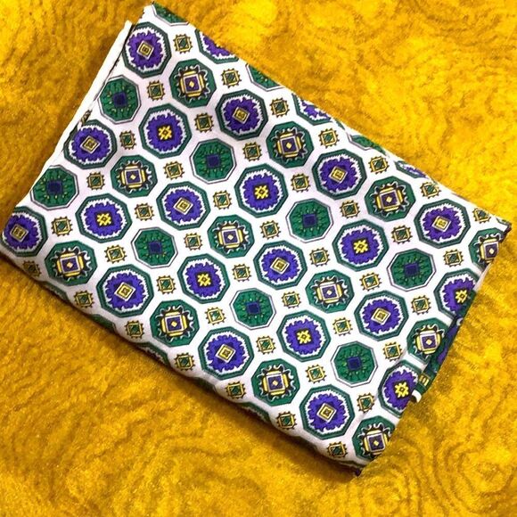 VTG MULTICOLOR SCARF - Picture 6 of 7